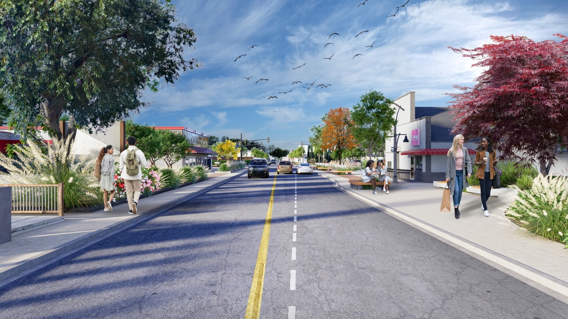 Street rendering